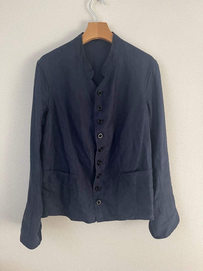 ANATOMICA DOLMAN リネン ジャケット M アナトミカ メンズ 紺