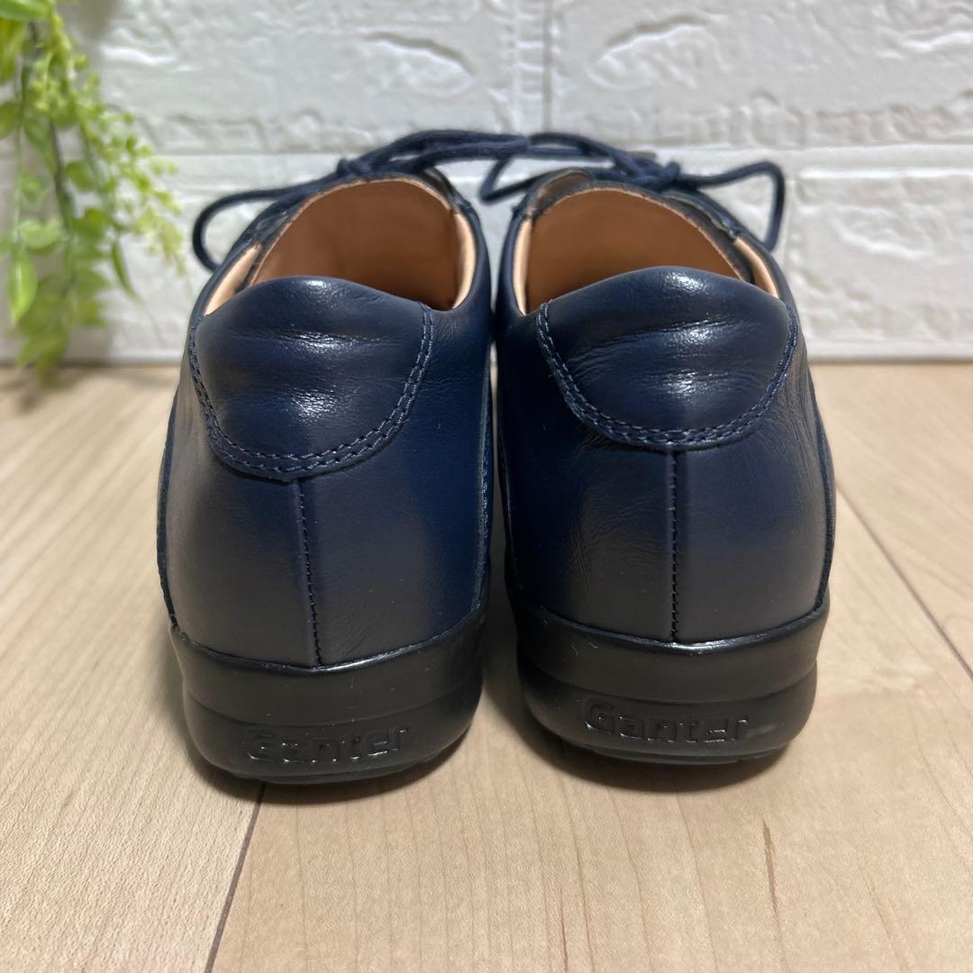 【新品半額相当 定価42,900円】GANTER レザー 23.5cm