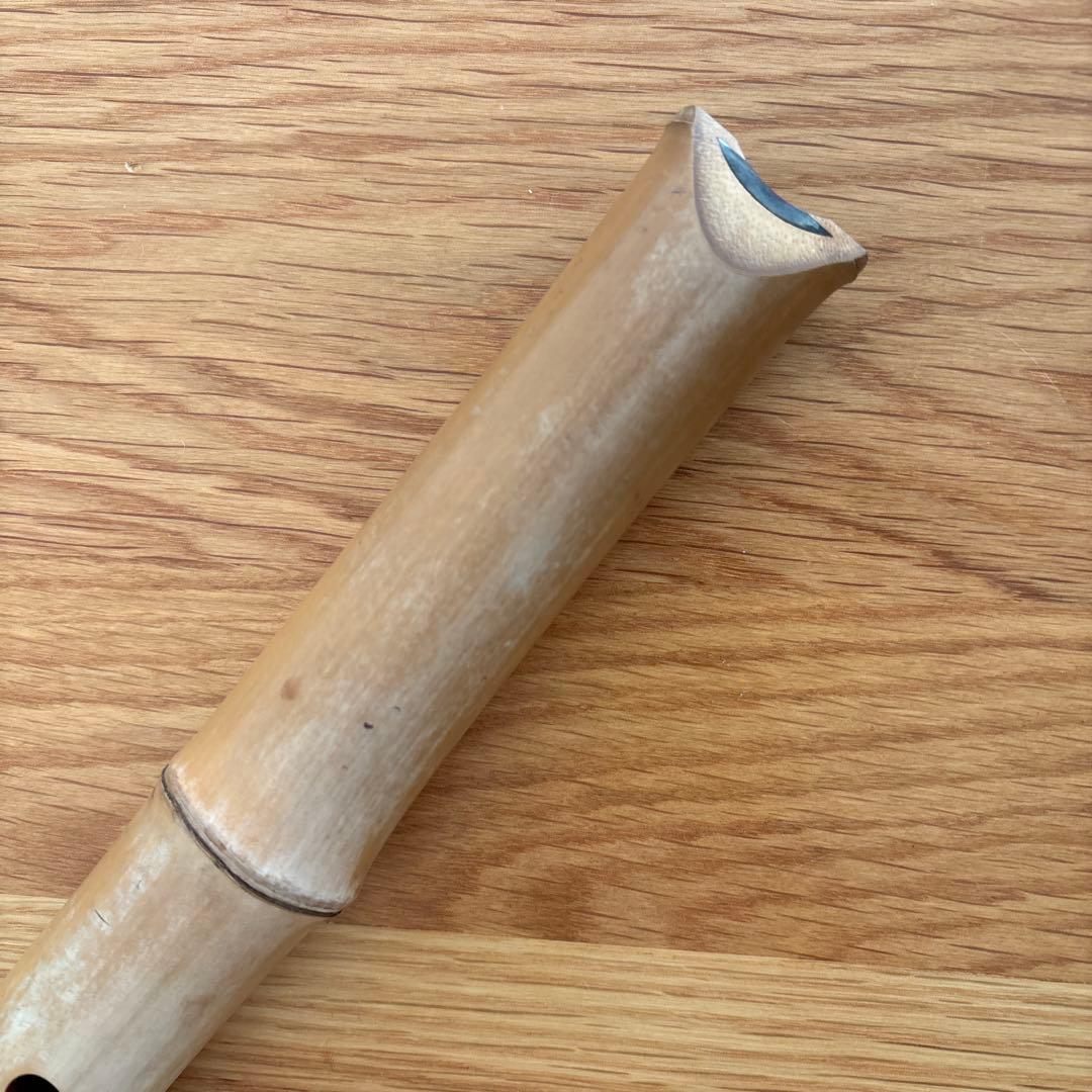 d*2様 尺八 都山流　北原精華堂銘　40cm③
