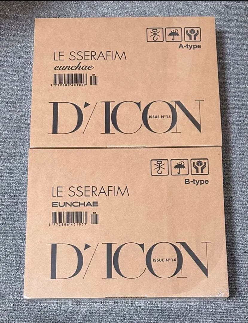 LE SSERAFIM ルセラフィム DICON ウンチェ A、Bセット