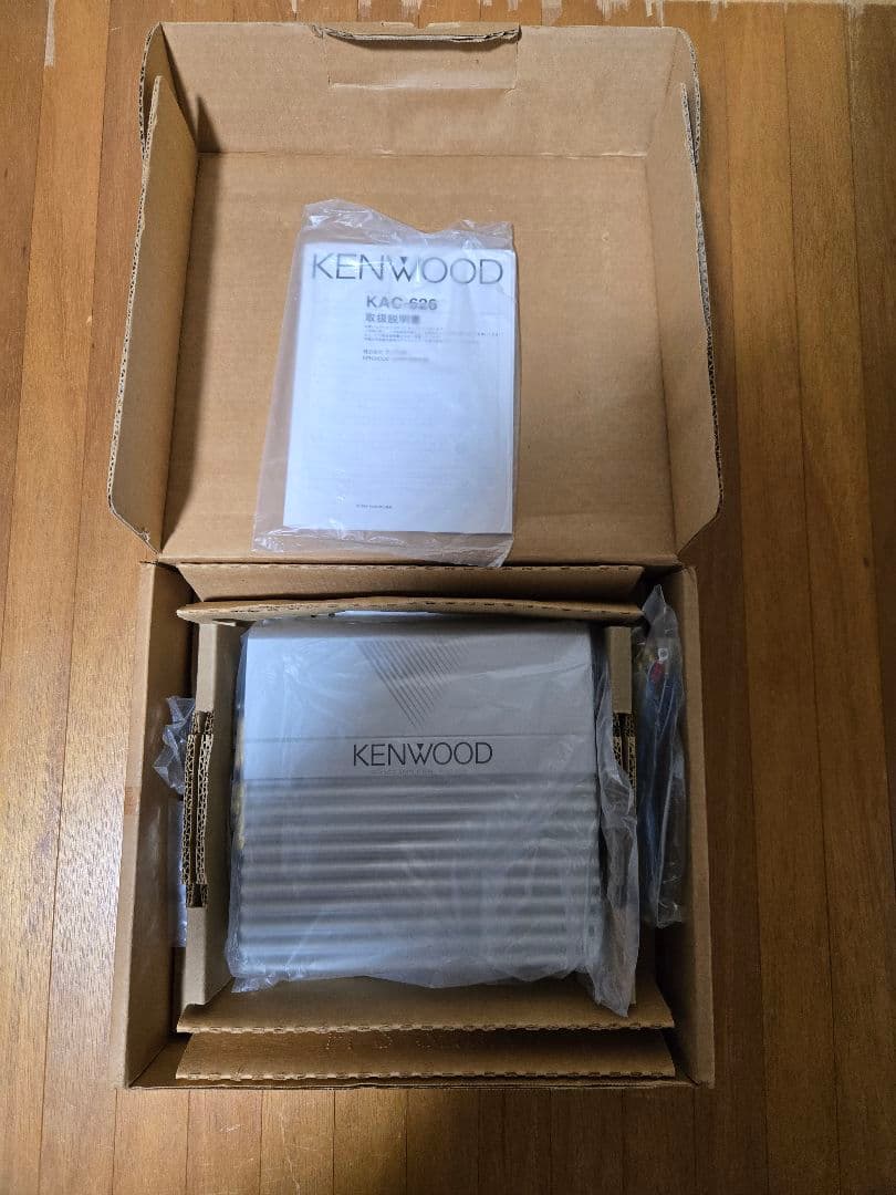 【未使用品】KENWOOD KAC-626 パワーアンプ