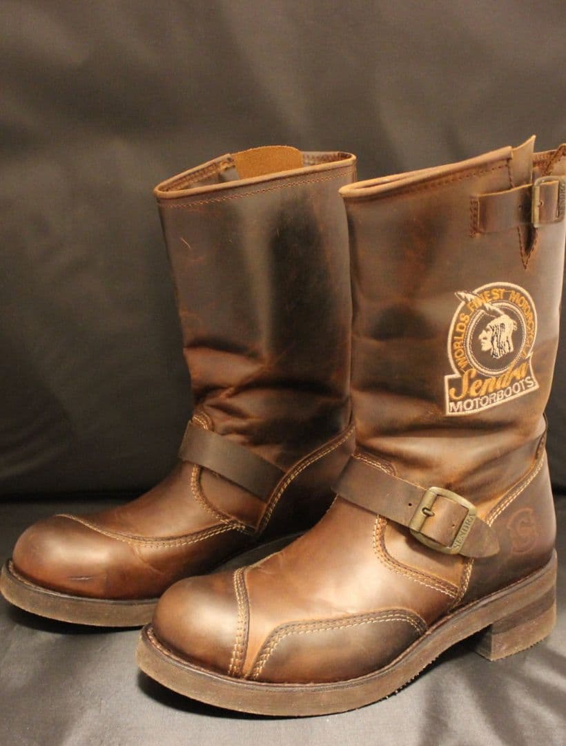 Sendra Motorboots エンジニアブーツ ブラウン