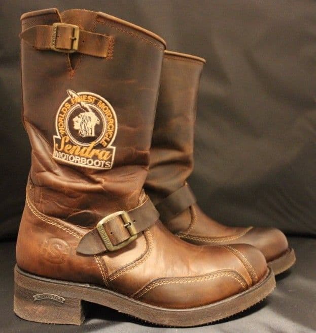Sendra Motorboots エンジニアブーツ ブラウン