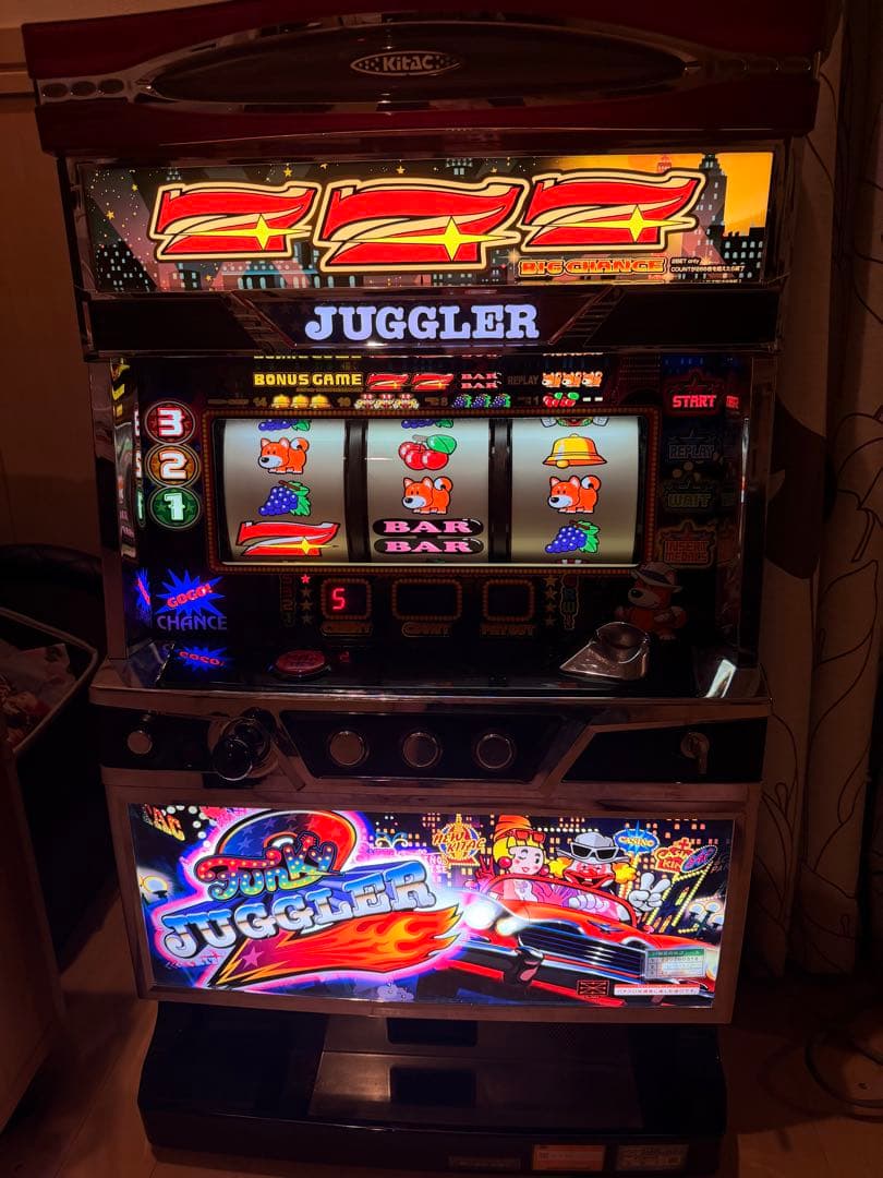 スロット実機　Sファンキージャグラー2