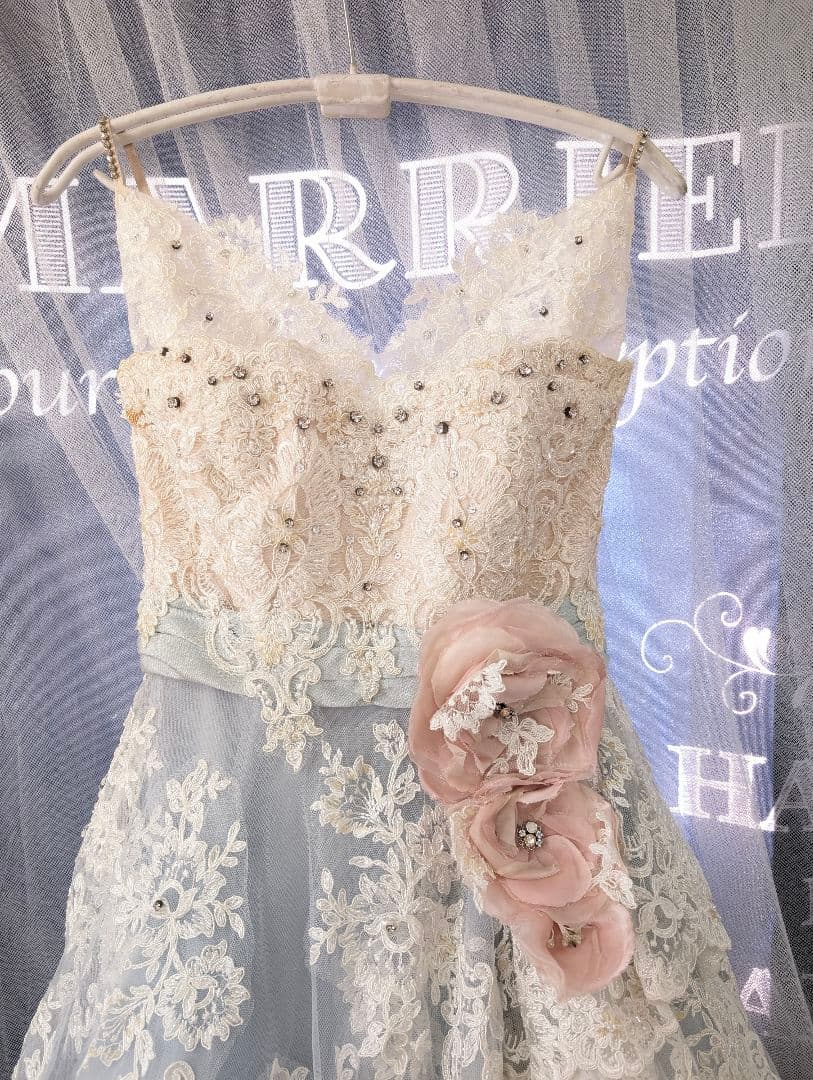 JILLSTUART　カラードレス　水色　ジルスチュアート