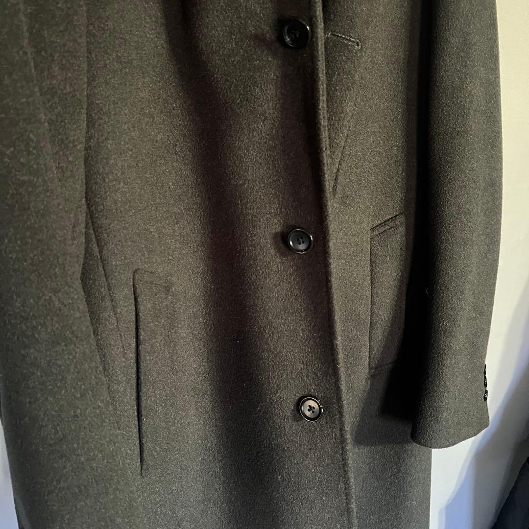 UNITED ARROWS LTD. チェスターコート ダークグレー　L 美品