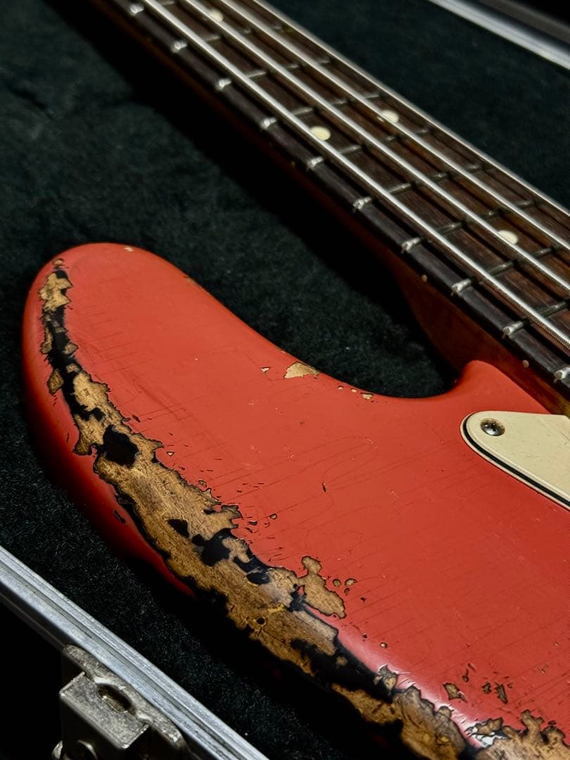 ベース Fender USA American Jazz Bass nitro