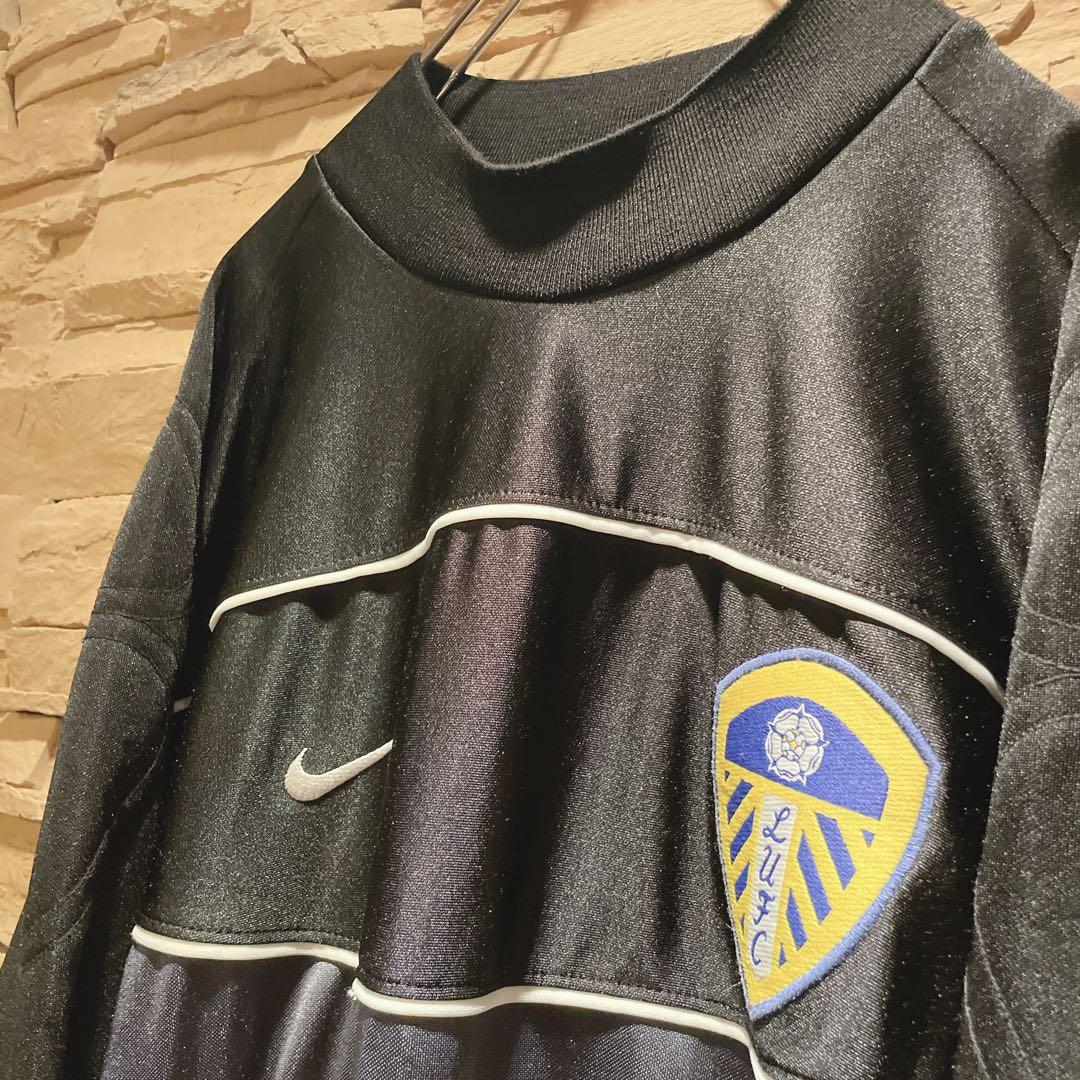 【極希少】y2k/NIKE×リーズユナイテッド/長袖ユニフォーム/GK/M