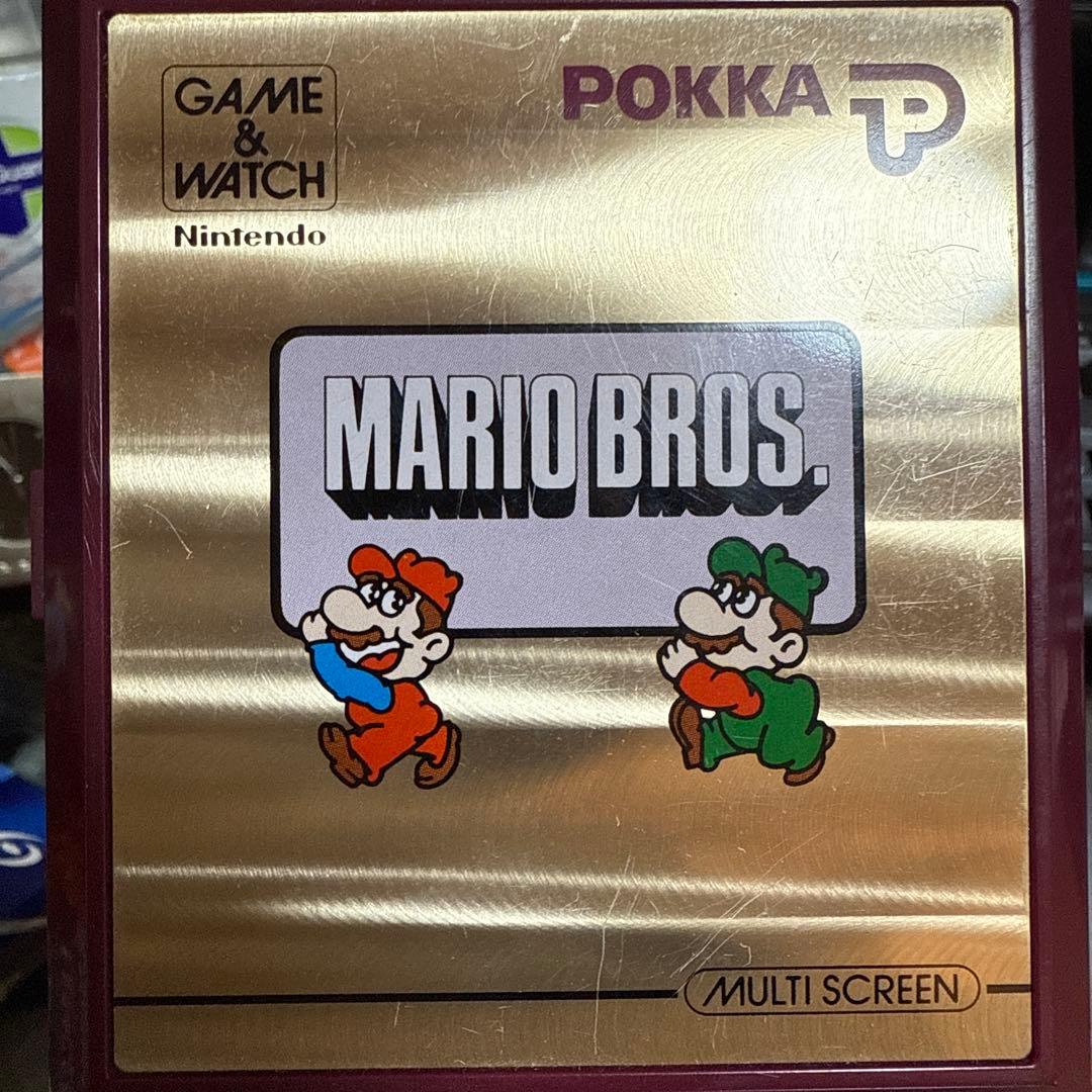 任天堂　GAME&WATCH MARIO BROS ポッカ懸賞モデル