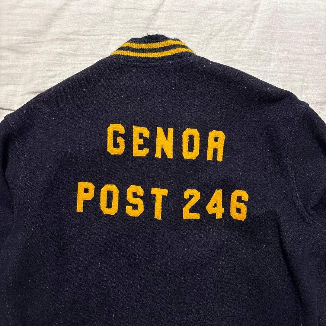 【極美品】60s AMERICAN LEGION ネイビー スタジャン