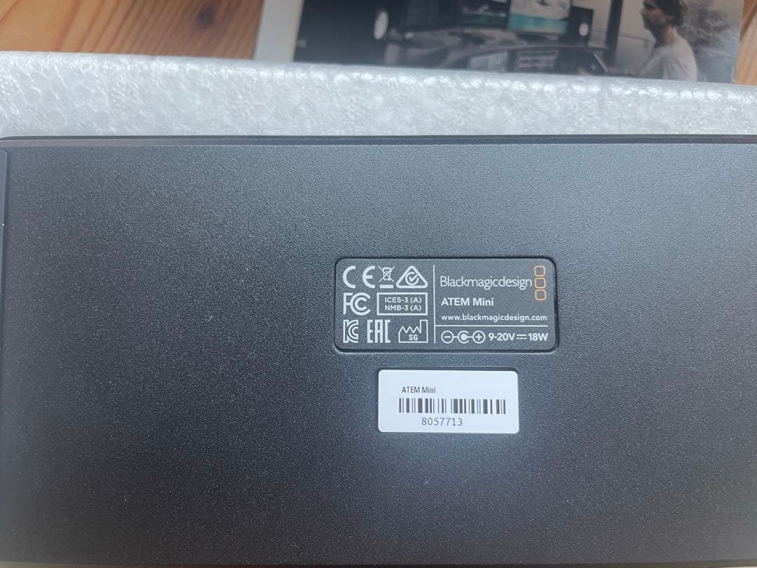 ATEM Mini ビデオスイッチャー 本体