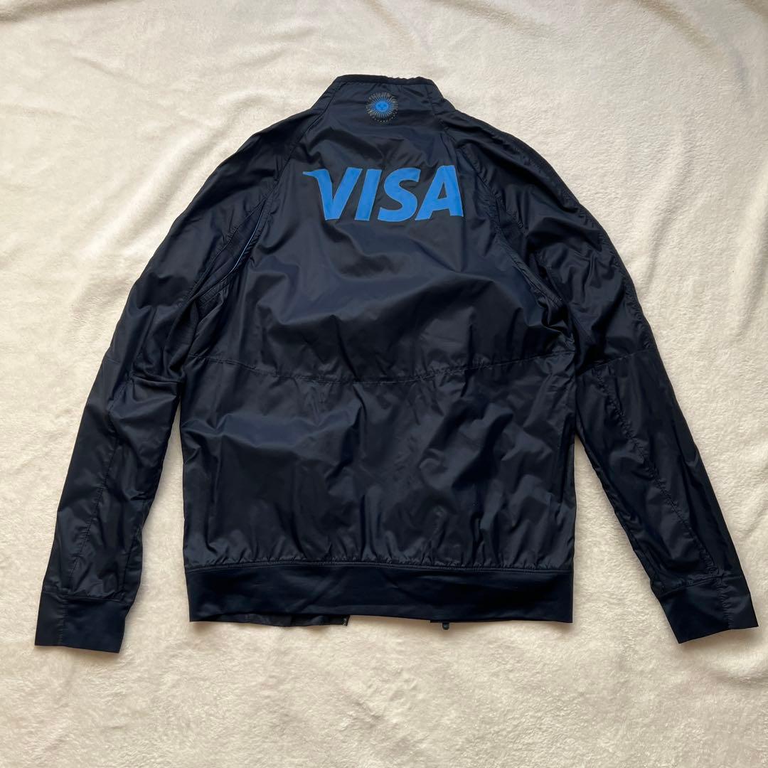 ポーやん様　希少 NIKE アルゼンチン ウィンドパーカー VISA ロゴ S