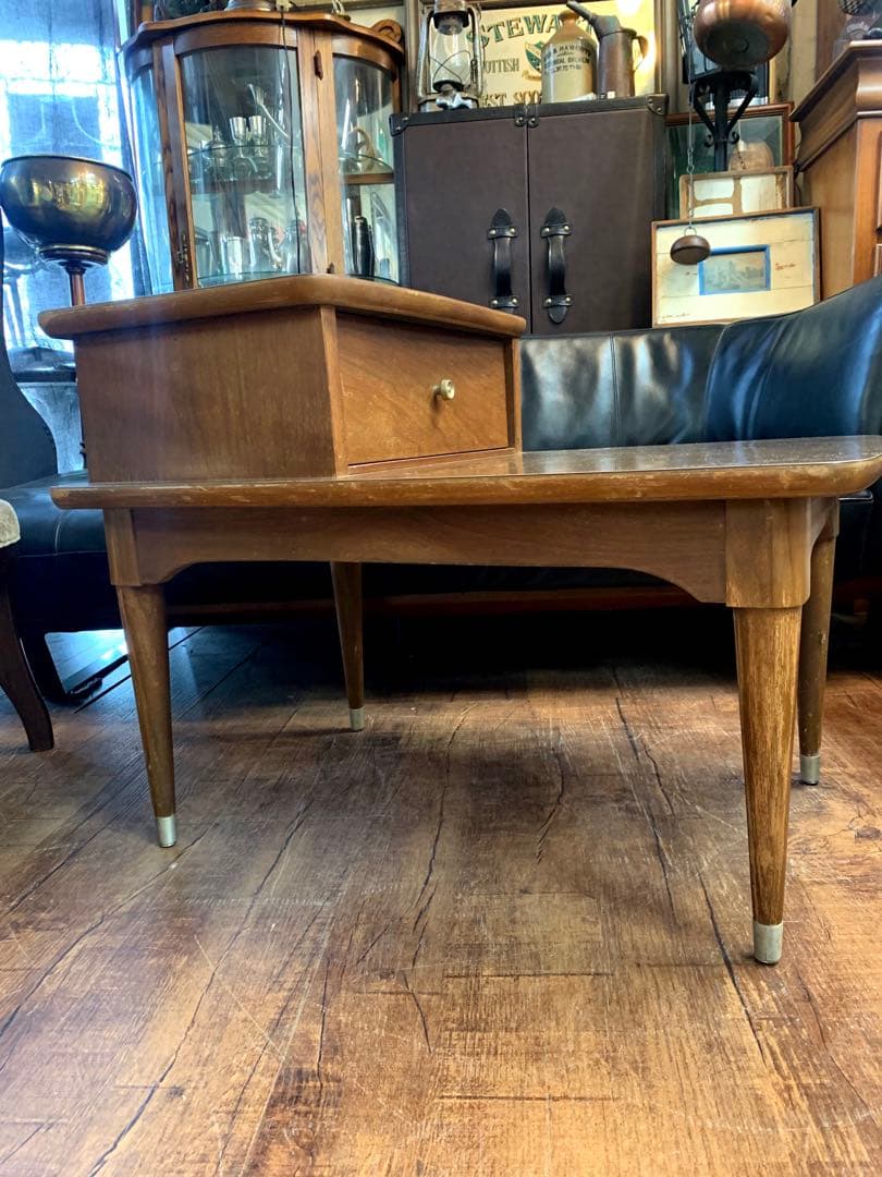 サイドテーブル・ナイトテーブル・ローテーブル 1960s USA vintage