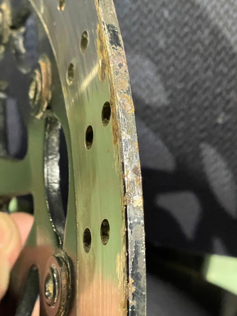 TZR250 ヤマハ純正 320ミリローター FZR250 FZR750