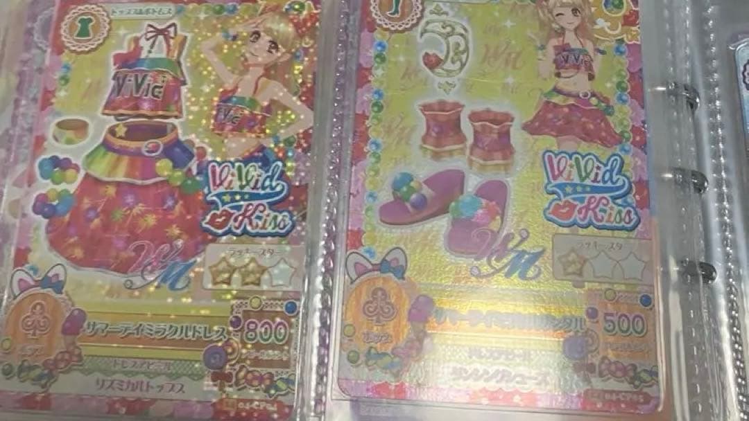 アイカツカードセットまとめ売り　夏樹みくる プレミアム　レア　キャンペーンレア