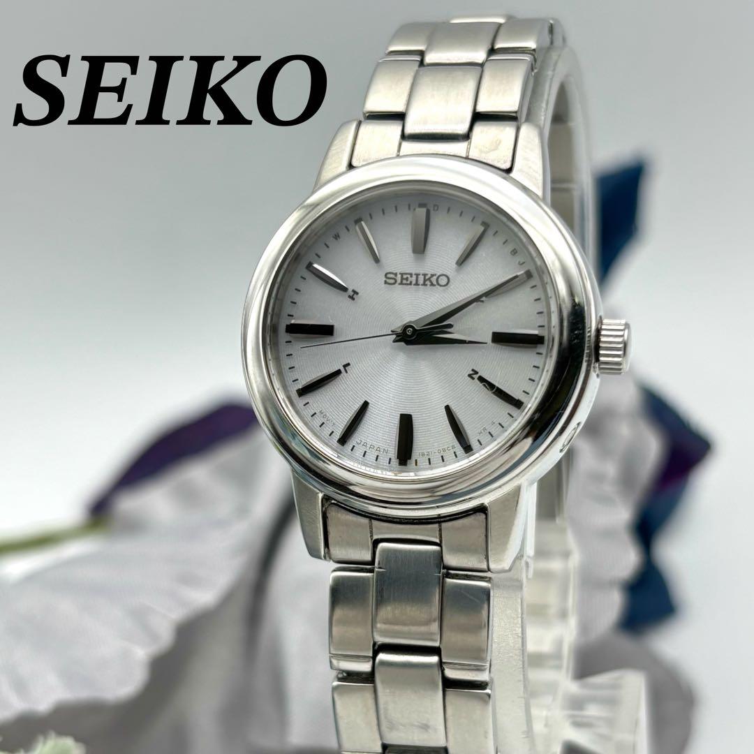 【美品/ソーラー電波】SEIKO セレクション SSDY017 レディース腕時計