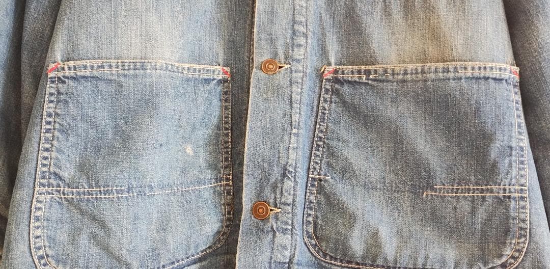 g*t様 USED　60s Sears デニムカバーオール 裏地付 S vint