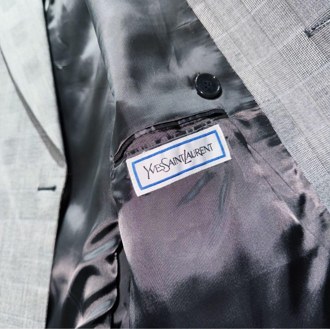 か*ん様 美品 Yves Saint Laurent グレンチェックスーツセット