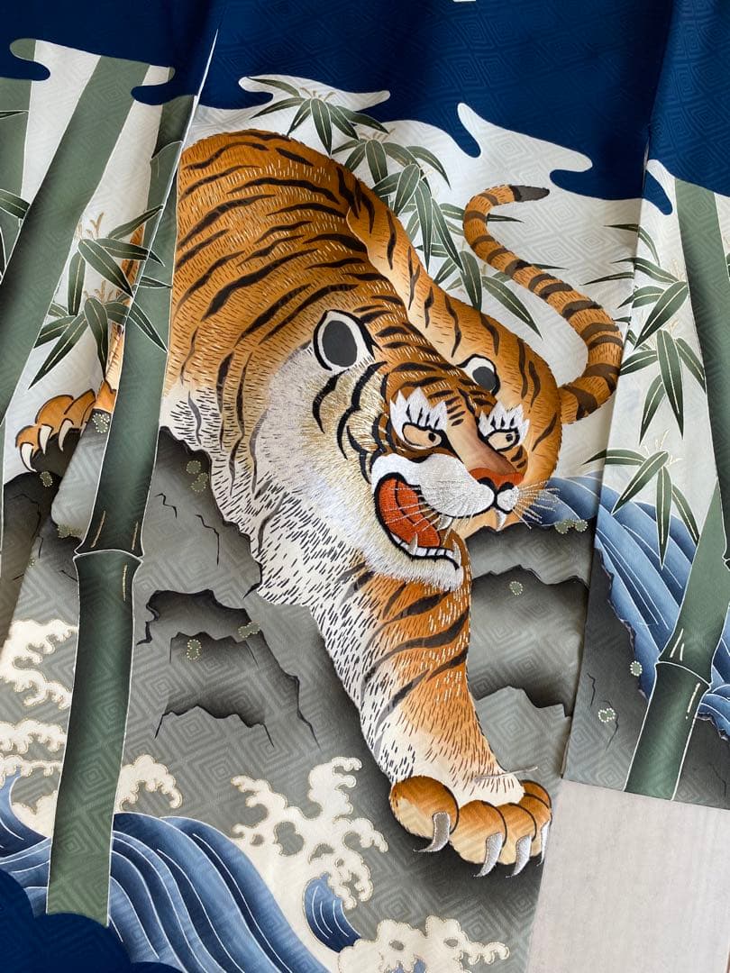 【YSShop@プロフ必須様❤️美品 男児用 お宮参り着物と長襦袢セット】