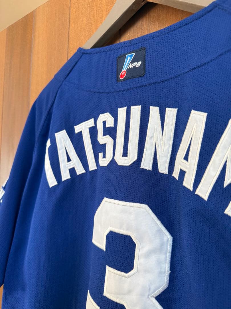 新品中日ドラゴンズ立浪和義ビジターレプリカユニフォームO-XO落合NPBワッペン