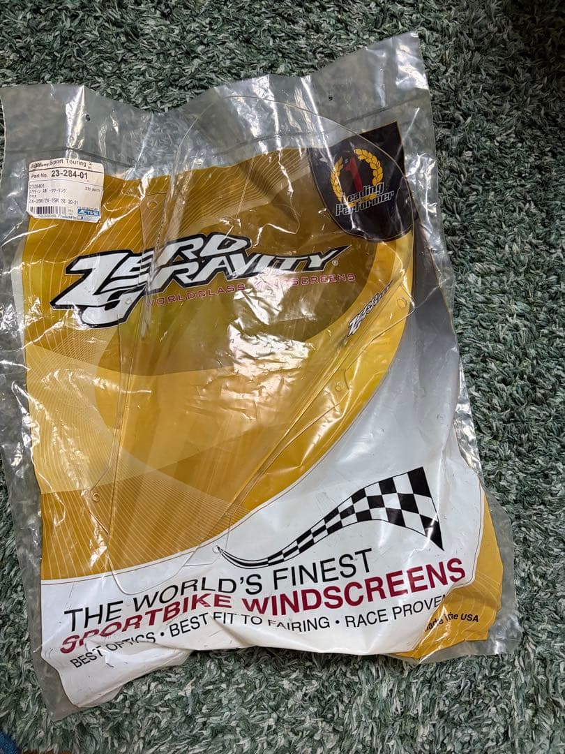 ZX-25R ZERO GRAVITY ウィンドスクリーン クリア
