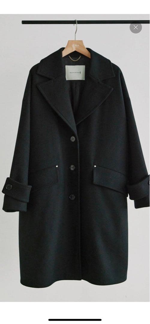 MACKINTOSH 別注HUMBIE チェスターコクーンコートブラック　美品