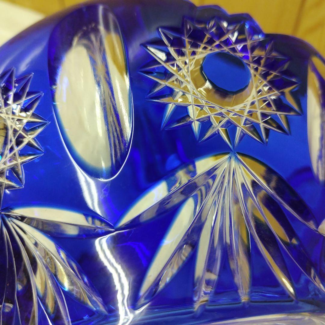 CAESAR　crystal　BOHEMIAN　crystalガラスバケット