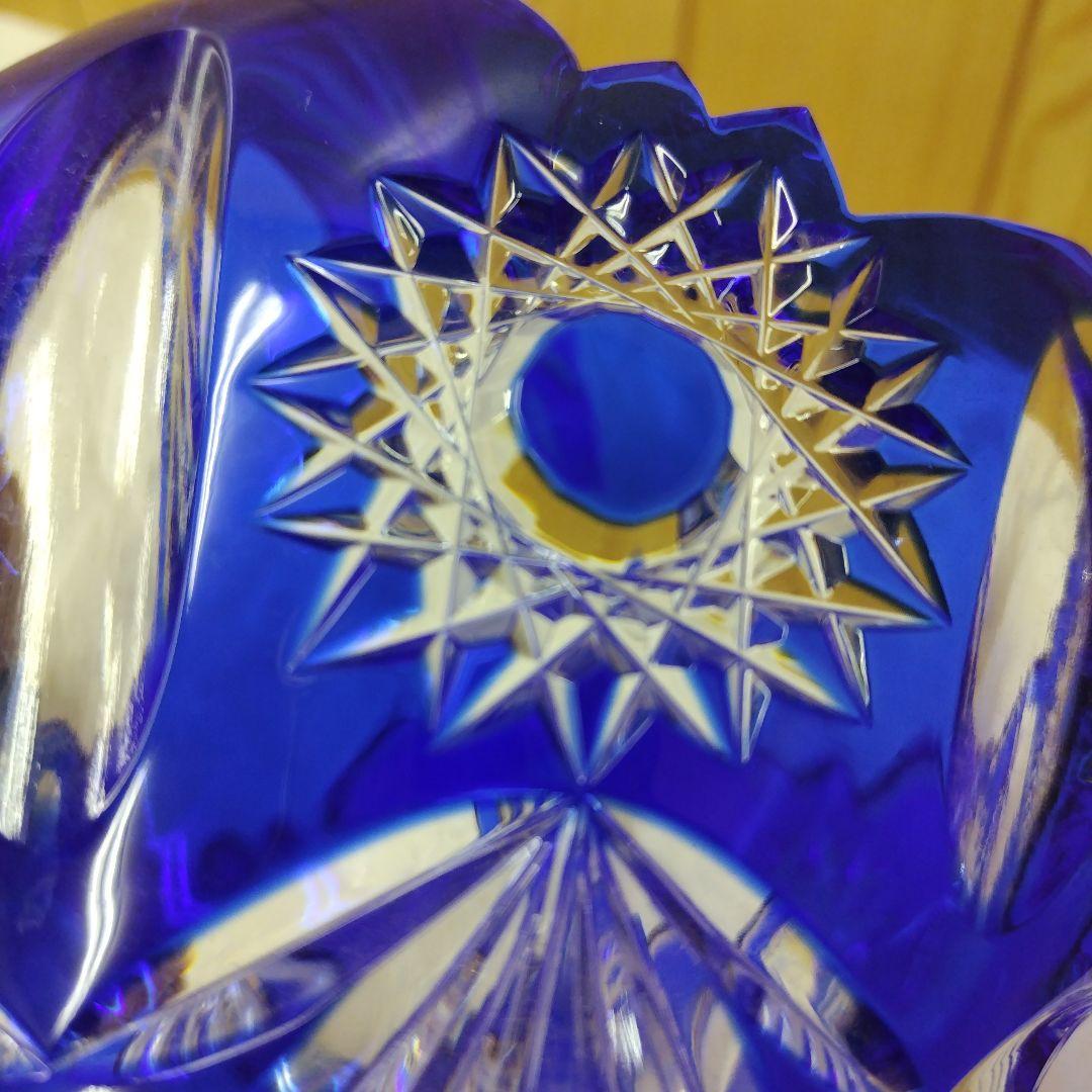 CAESAR　crystal　BOHEMIAN　crystalガラスバケット