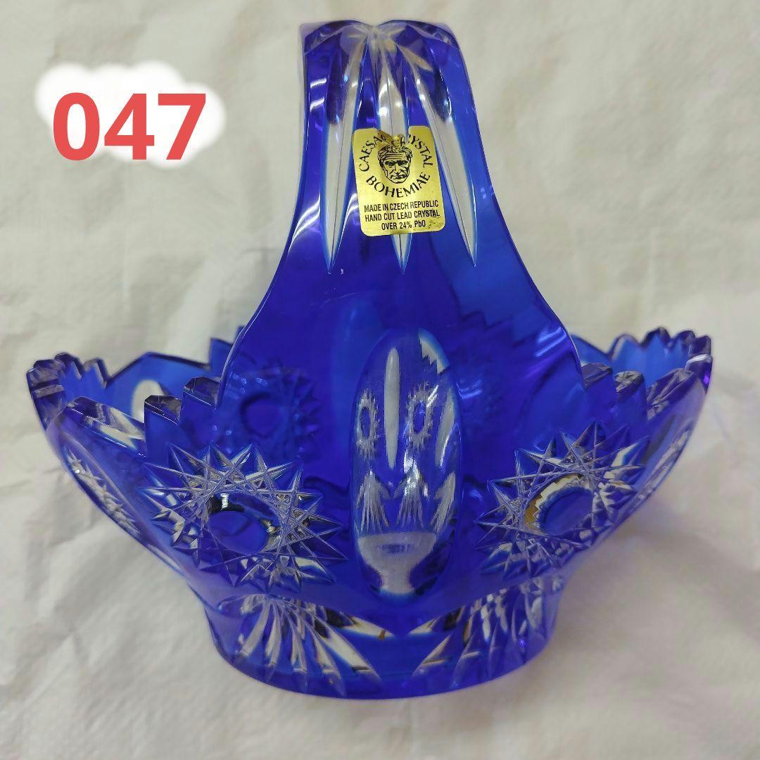 CAESAR　crystal　BOHEMIAN　crystalガラスバケット