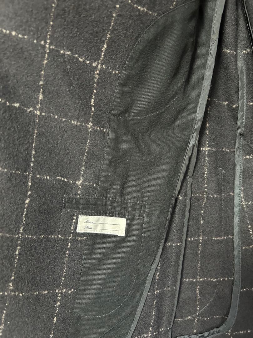 TAGLIATORE グレー チェック柄 テーラードジャケット　サイズ46