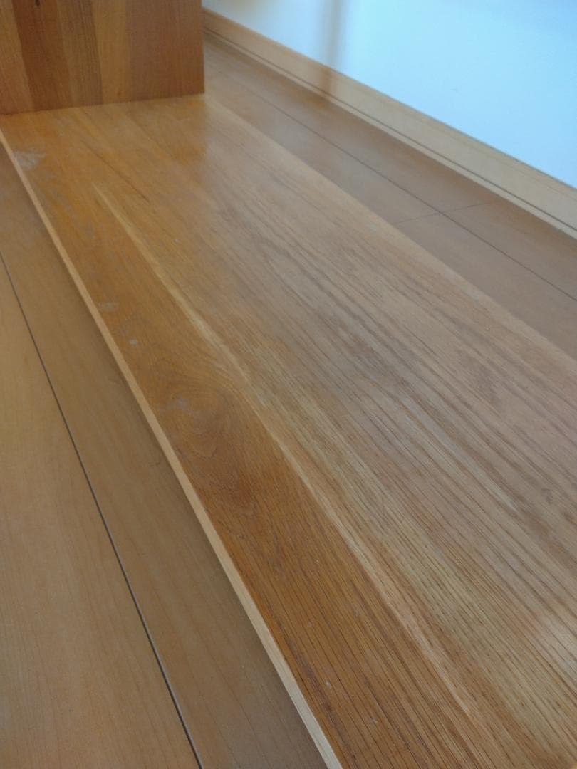 無印良品　無垢材テーブルベンチ　オーク材