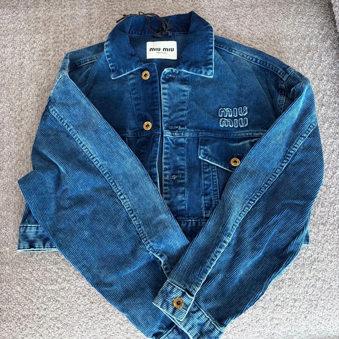 miumiu コーデュロイジャケット 36