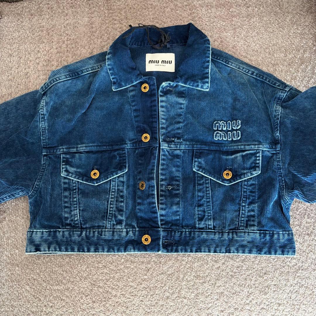 miumiu コーデュロイジャケット 36