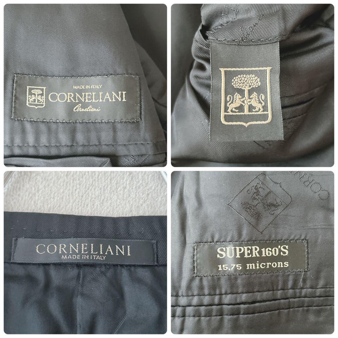 コルネリアーニ セットアップ SUPER160 イタリア製 XL 50サイズ 黒