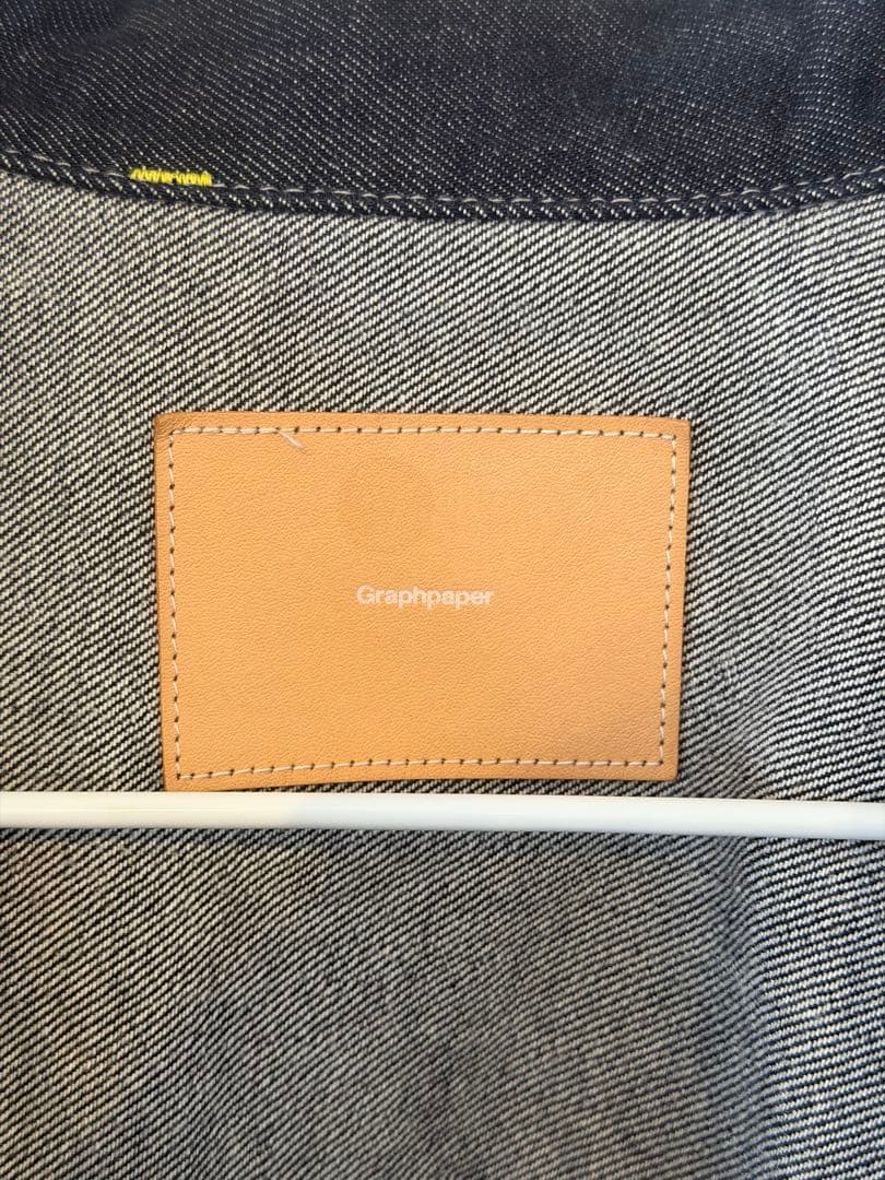 サイズ2 Graphpaper ダークデニム オーバーサイズジャケット メンズ