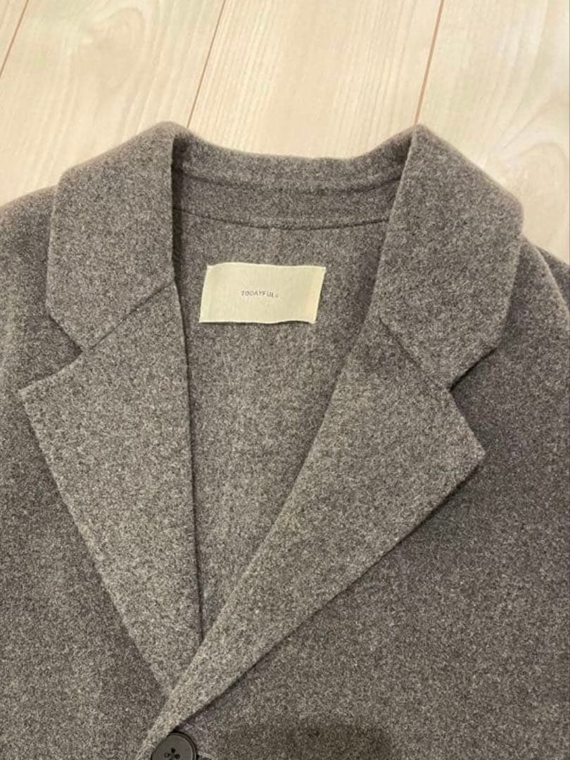 todayful Wool Over Coat 38 極美品
