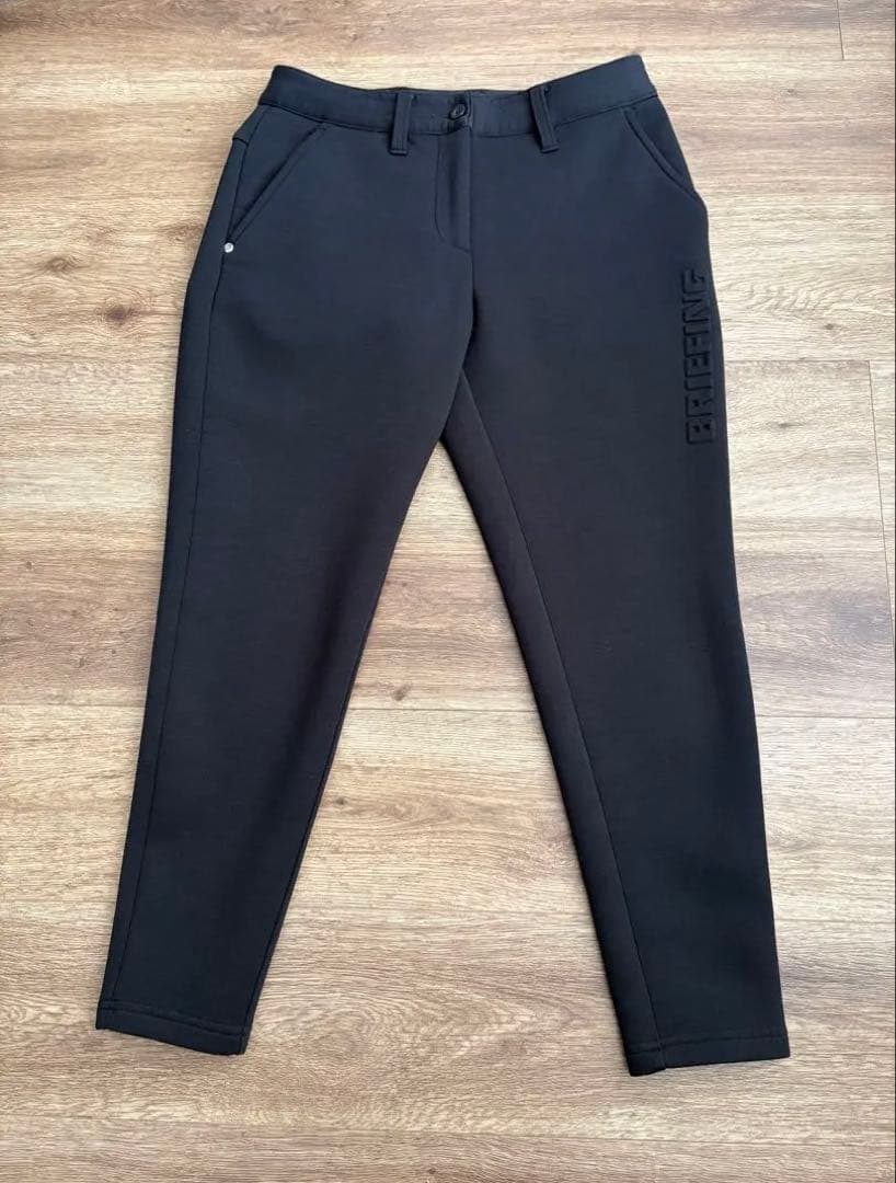 BRIEFING 3Dロゴスリムパンツ 黒 XS