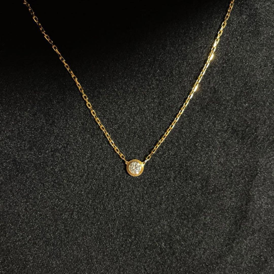 【新品】カルティエ ダムール ネックレス ラージモデル ディアマンレジェ LM