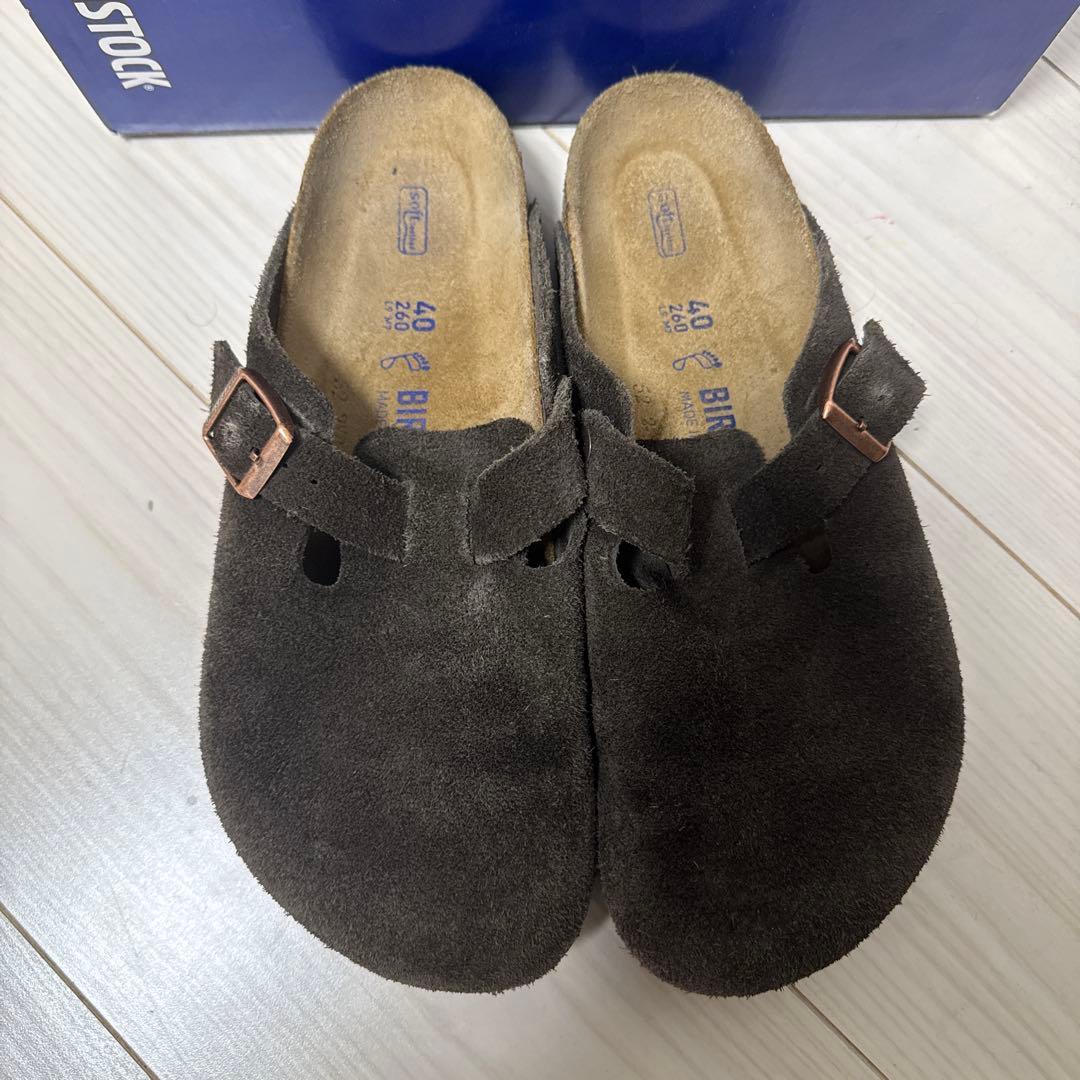 ビルケンシュトック ボストン 40サイズ ブラウン