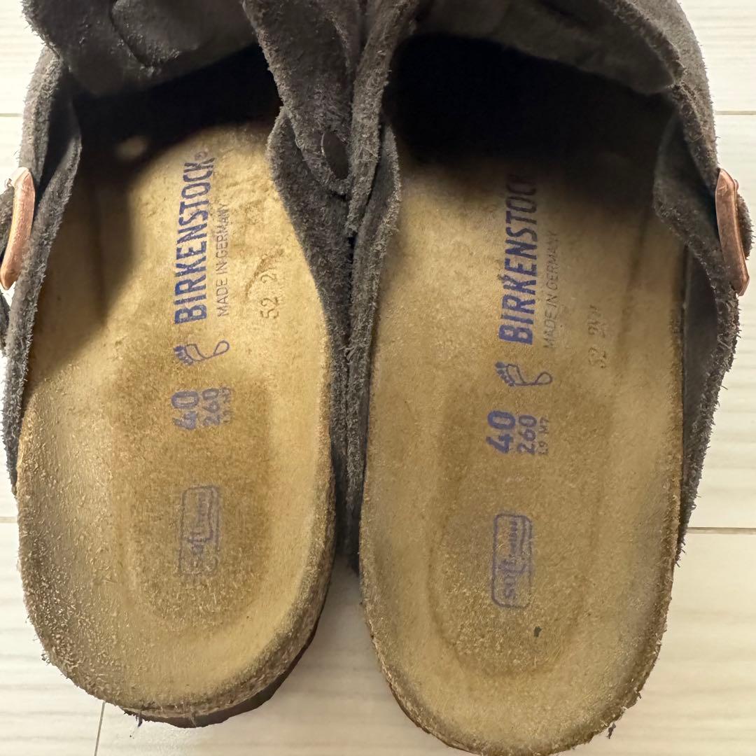 ビルケンシュトック ボストン 40サイズ ブラウン