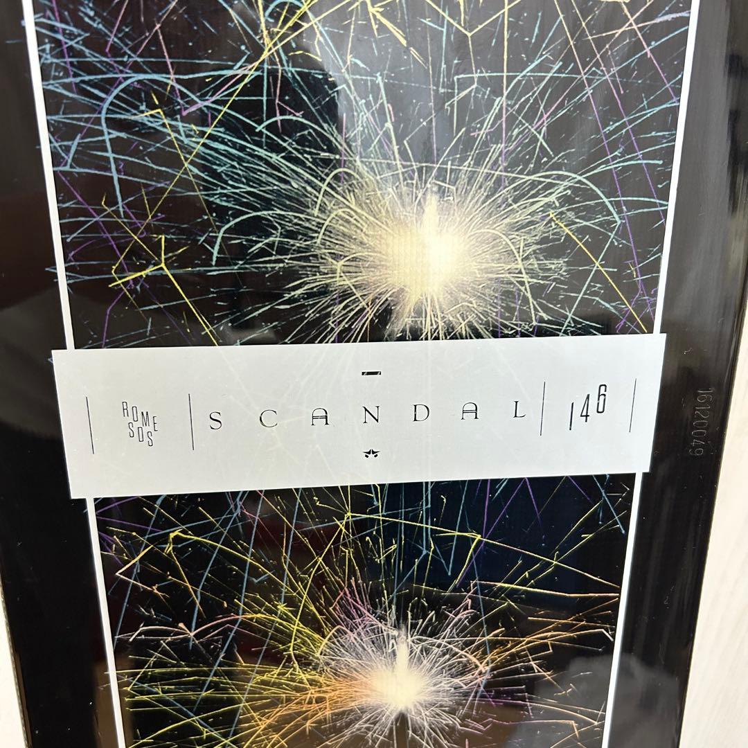 ローム SCANDAL スキャンダル 146cm 3Dソール　スノーボード