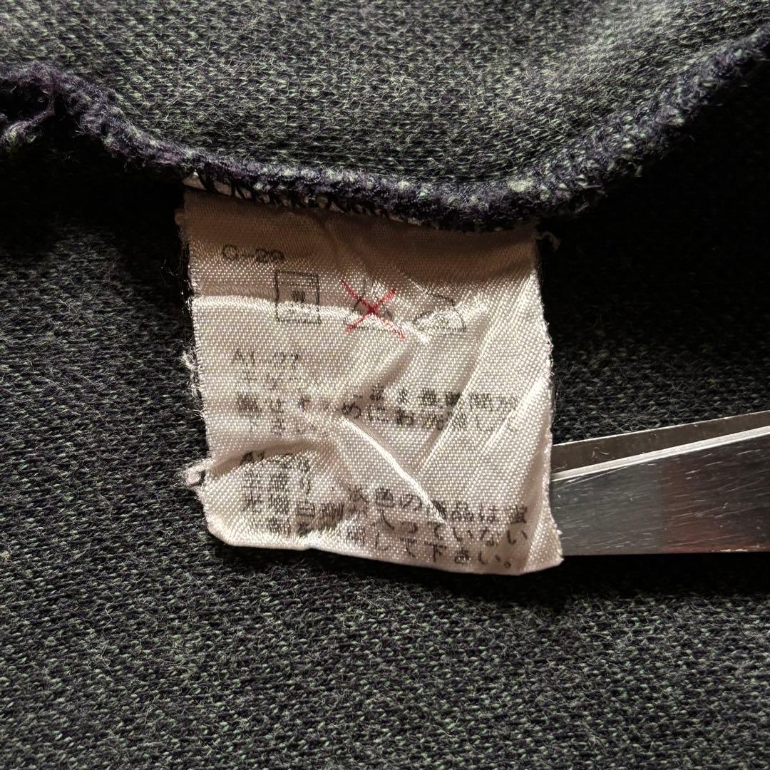 ポロバイラルフローレン ラガーシャツ 長袖 ブラックウォッチ デニム 異素材切替