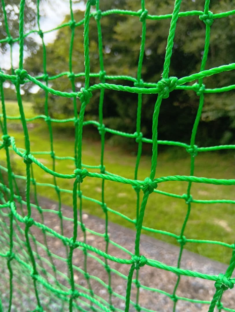 美品　200×200　硬式　大型バッティングネット 緑色 ターゲット付き　野球