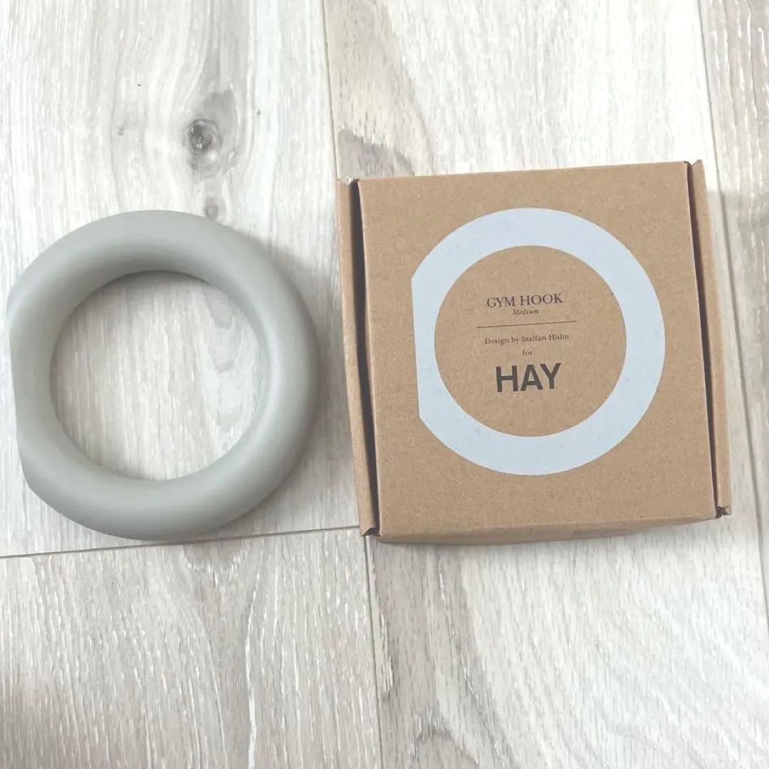 HAY GYM HOOK M ライトグレー ヘイ ジム フック ヘイ フック 壁
