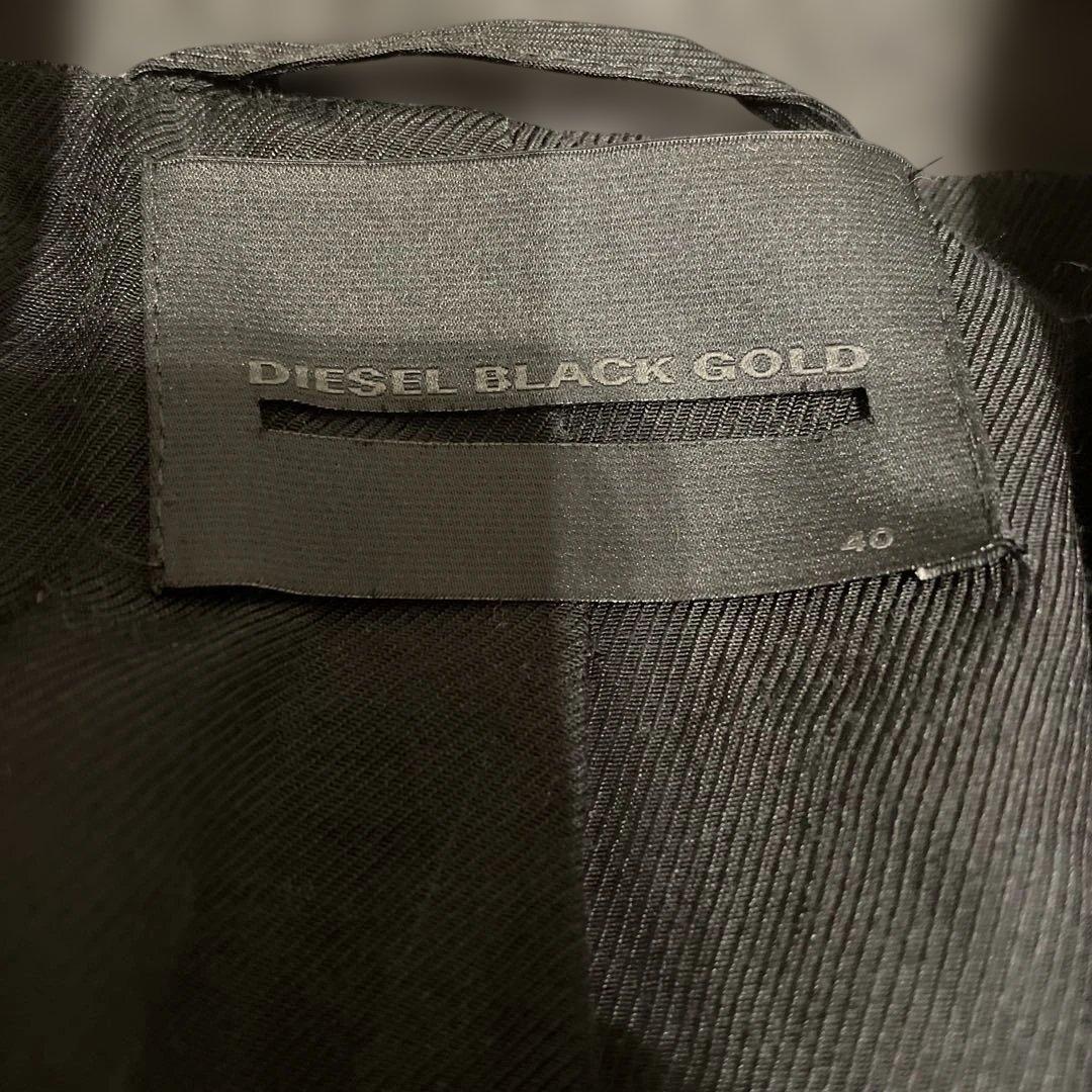 DIESEL BLACK GOLD美品。チェスターウールコート