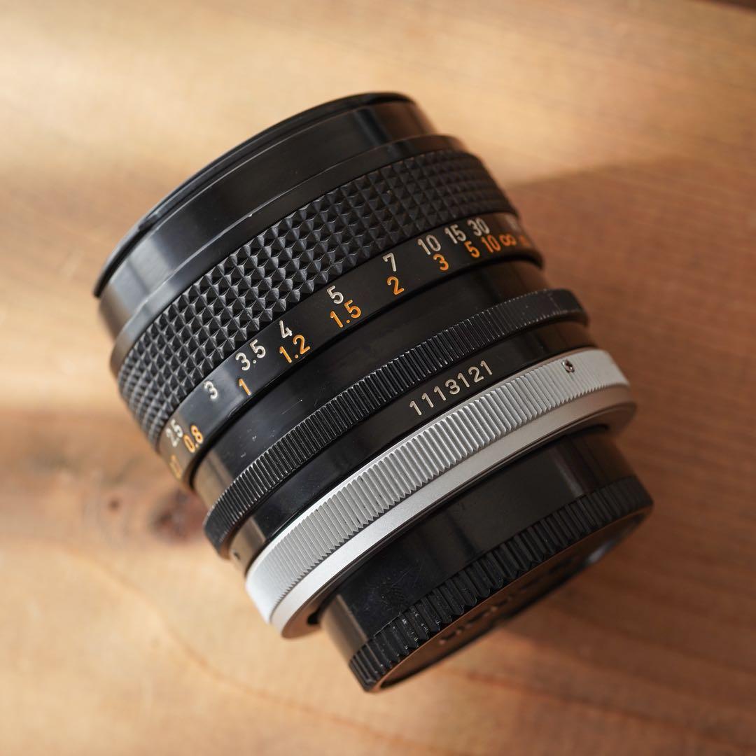 【美品・完動品】CANON FD 50mm f/1.4 S.S.Cレンズ