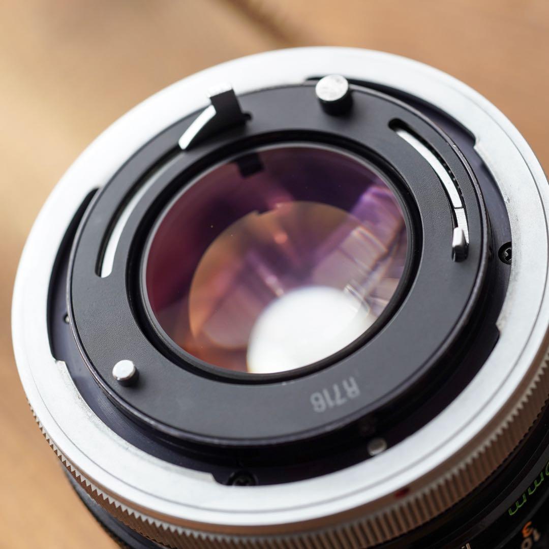 【美品・完動品】CANON FD 50mm f/1.4 S.S.Cレンズ