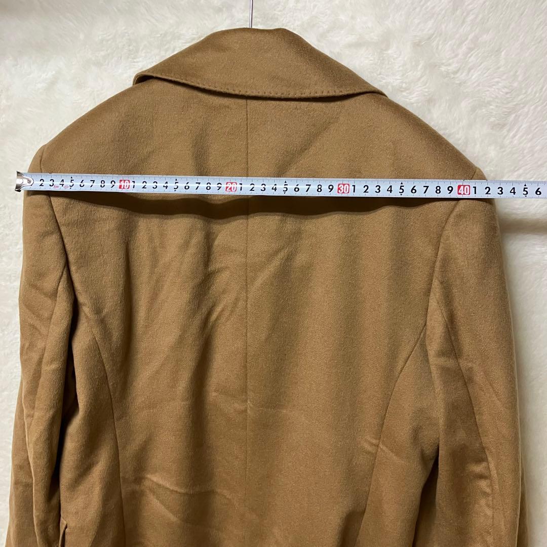 【最高級】BALMAIN ロングコート　カシミヤ・シルク100% サイズM