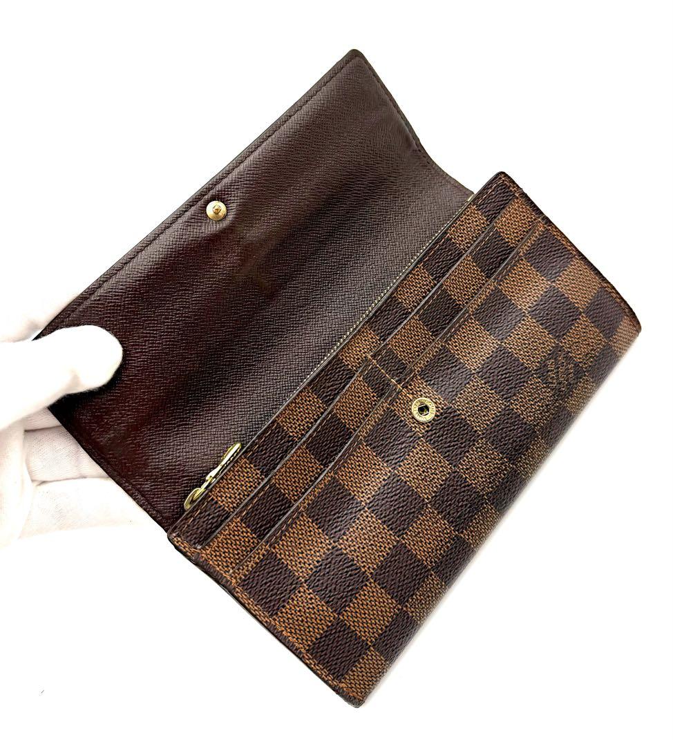 ルイヴィトン　ダミエ　ポルトフォイユサラ　長財布