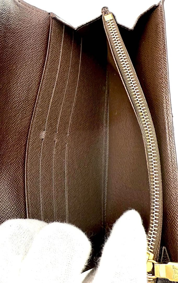 ルイヴィトン　ダミエ　ポルトフォイユサラ　長財布